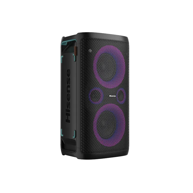 Hisense PartyRocker One HP100, 2.0 channels, 5.71 cm (2.25"), 13.3 cm (5.25"), 300 W, 40 - 20000 Hz, Wired & Wireless