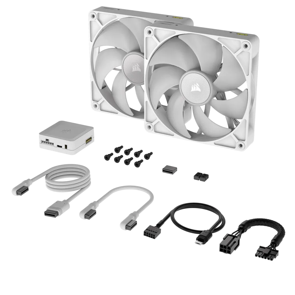 Corsair iCUE LINK RX140 RGB, Fan, 14 cm, 300 RPM, 1700 RPM, 36 dB, 94.7 cfm