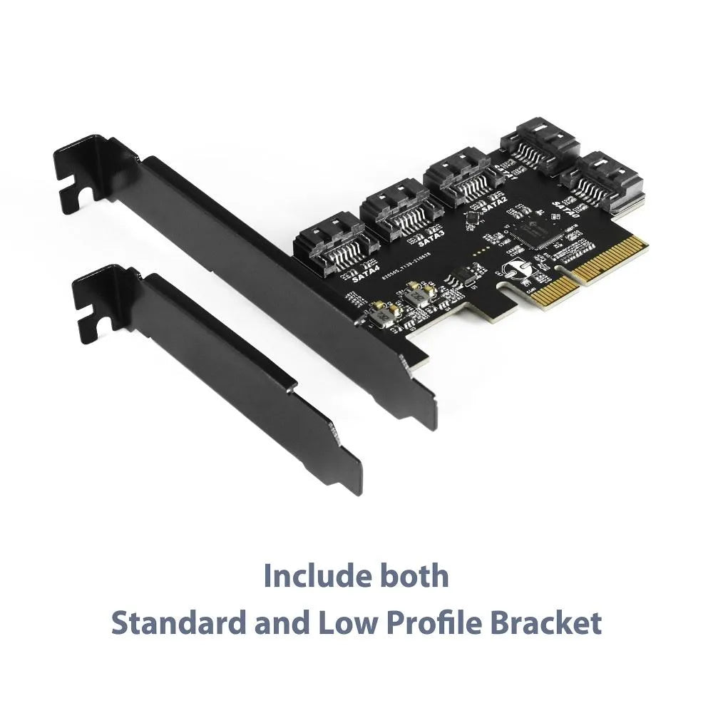 Vantec 5-Port SATA III 6Gbps PCIe x4 Host Card