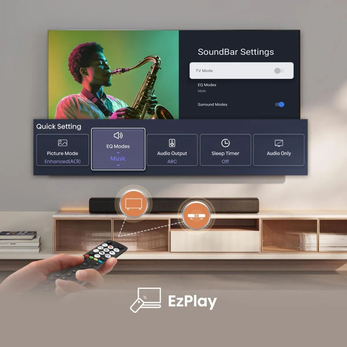 Hisense HS1000 2.1 Channel Soundbar 120W