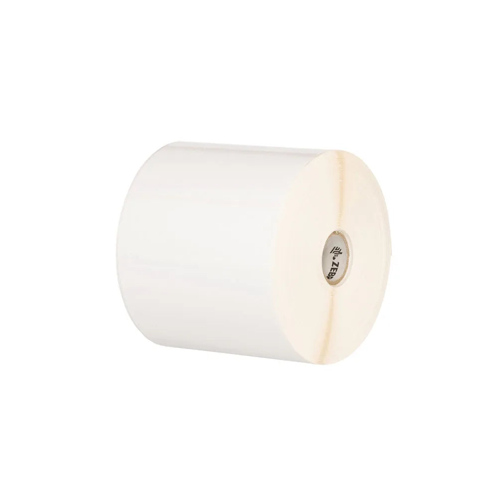 Zebra Label; Polyester; 51x25mm; Thermal Transfer; Z-Ultimate 3000T White; Permanent Adhesive; 25mm Core; x12 per box