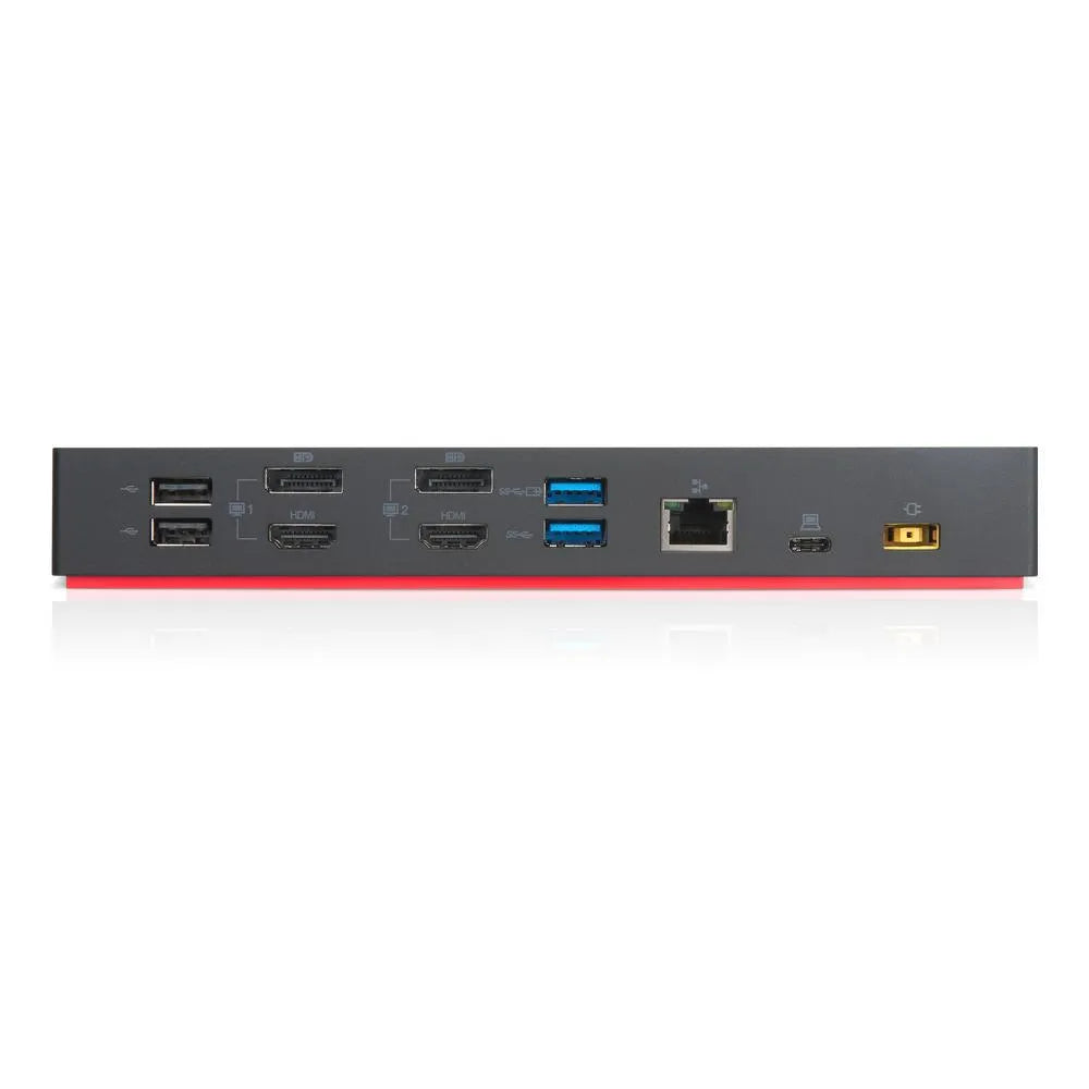 Lenovo ThinkPad Hybrid USB-C with USB-A Dock, Wired, USB 3.2 Gen 2 (3.1 Gen 2) Type-C, 3.5 mm, 10,100,1000 Mbit/s, Black, Lenovo