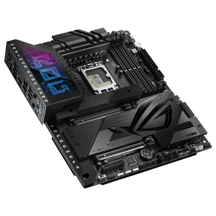 ASUS ROG MAXIMUS Z790 DARK HERO, Intel, LGA 1700, Intel® Celeron®, Intel® Core™ i3, Intel® Core™ i5, Intel® Core™ i7, Intel® Core™ i9,..., LGA 1700, DDR5-SDRAM, 128 GB