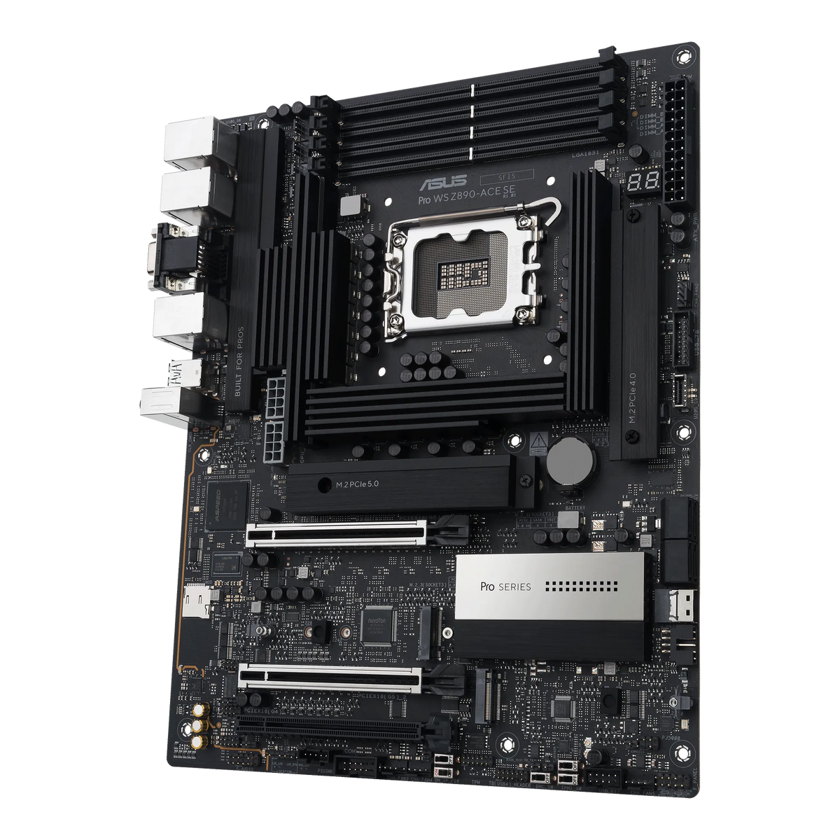 ASUS Motherboard/ATX/LGA1851/4xDIMM/Max.256GB/DDR5/2xPCIe5x16(x16 or x8)/1xPCIe4x16(x4)/4xM.2/8xSATA/1xHDMI/1xType-C/1xVGA/RAID.