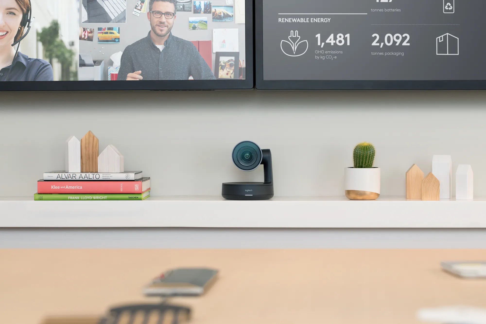 Logitech Rally Camera, 60 fps, 720p,960p,1080p,1440p, 15x, 90°, USB 3.2 Gen 1 (3.1 Gen 1), Black