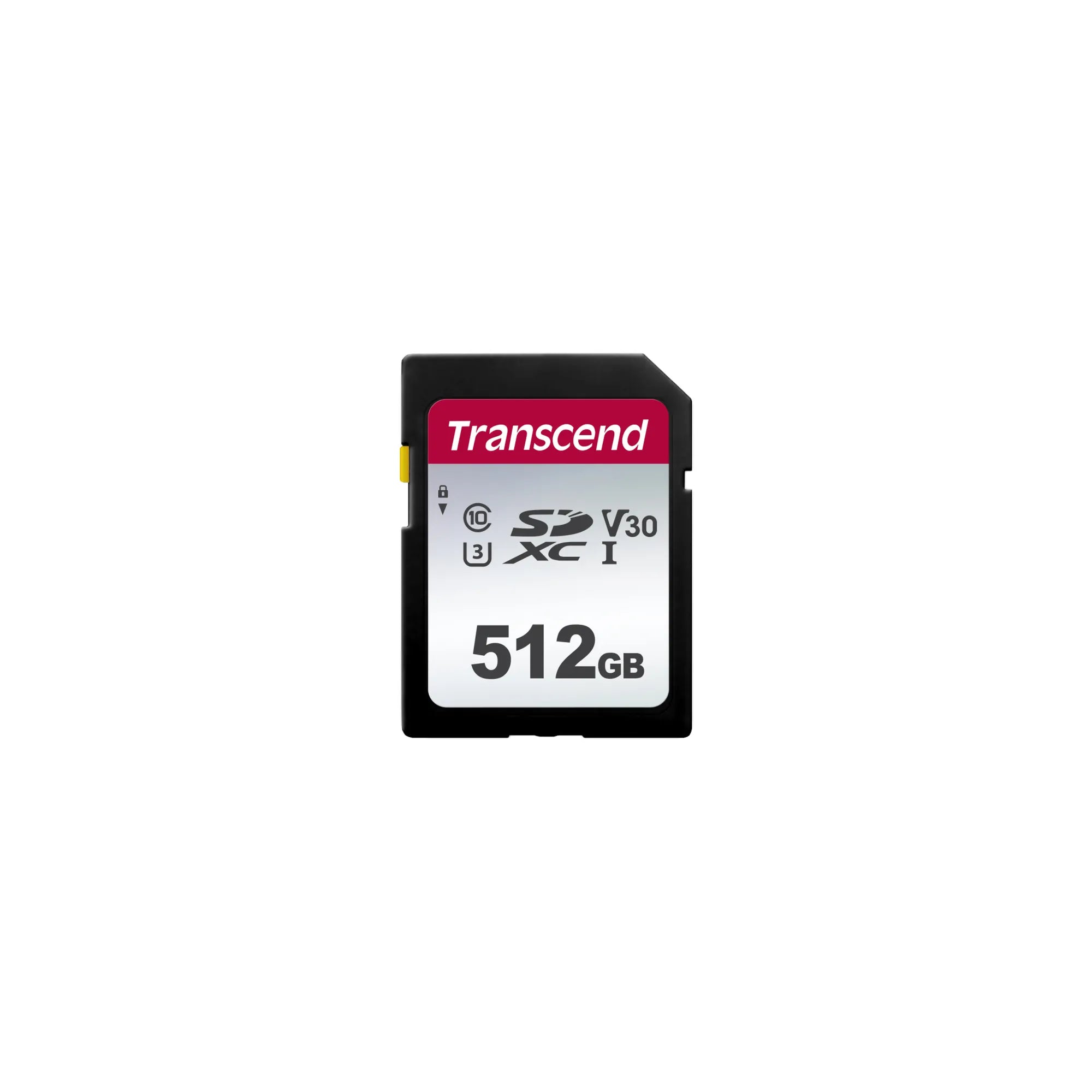 Transcend SD Card SDXC 300S 512GB, 512 GB, SDXC, Class 10, NAND, 95 MB/s, 40 MB/s