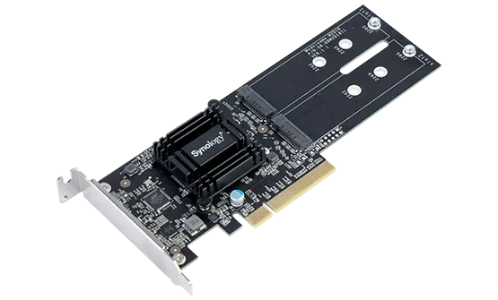 Synology M2D18, PCIe, M.2, PCI 2.0, Black, 0 - 40 °C, -20 - 60 °C