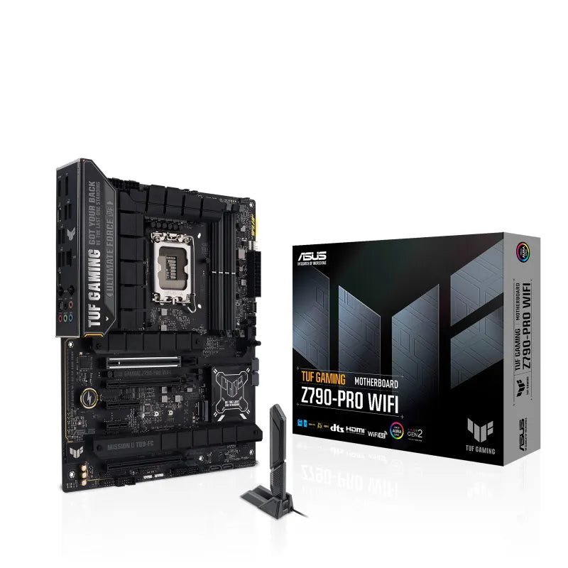 ASUS TUF Gaming Z790-PRO, AMD, LGA 1700, Intel® Celeron®, Intel® Core™ i3, Intel® Core™ i5, Intel® Core™ i7, Intel® Core™ i9,..., LGA 1700, DDR5-SDRAM, 192 GB