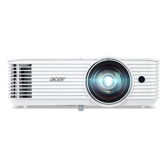 Acer S1386WH, 3600 ANSI lumens, DLP, WXGA (1280x800), 20000:1, 16:10, 914.4 - 7620 mm (36 - 300")