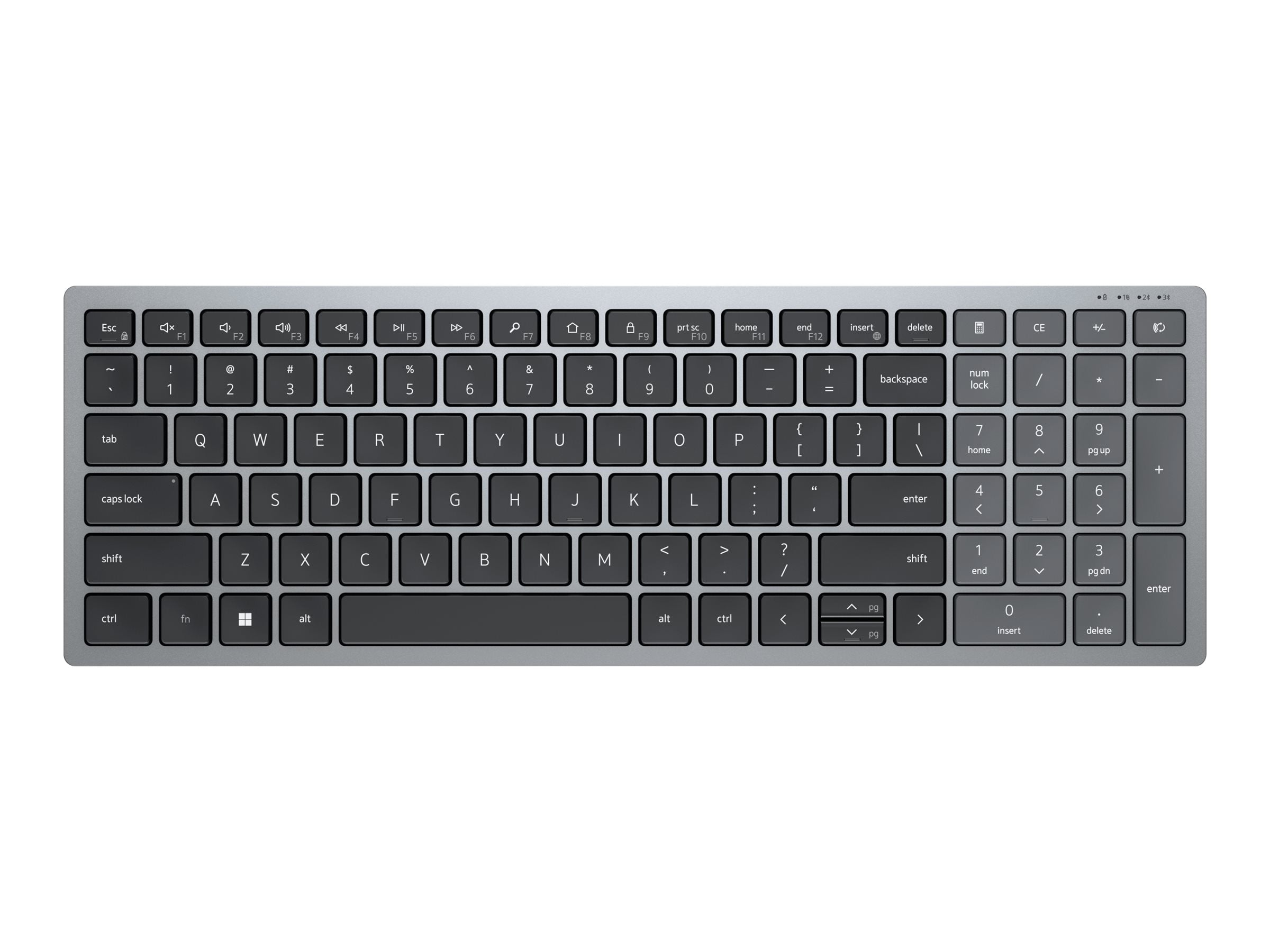 Dell Compact Multi Device Wireless Keyboard KB740 US International (QWERTY)