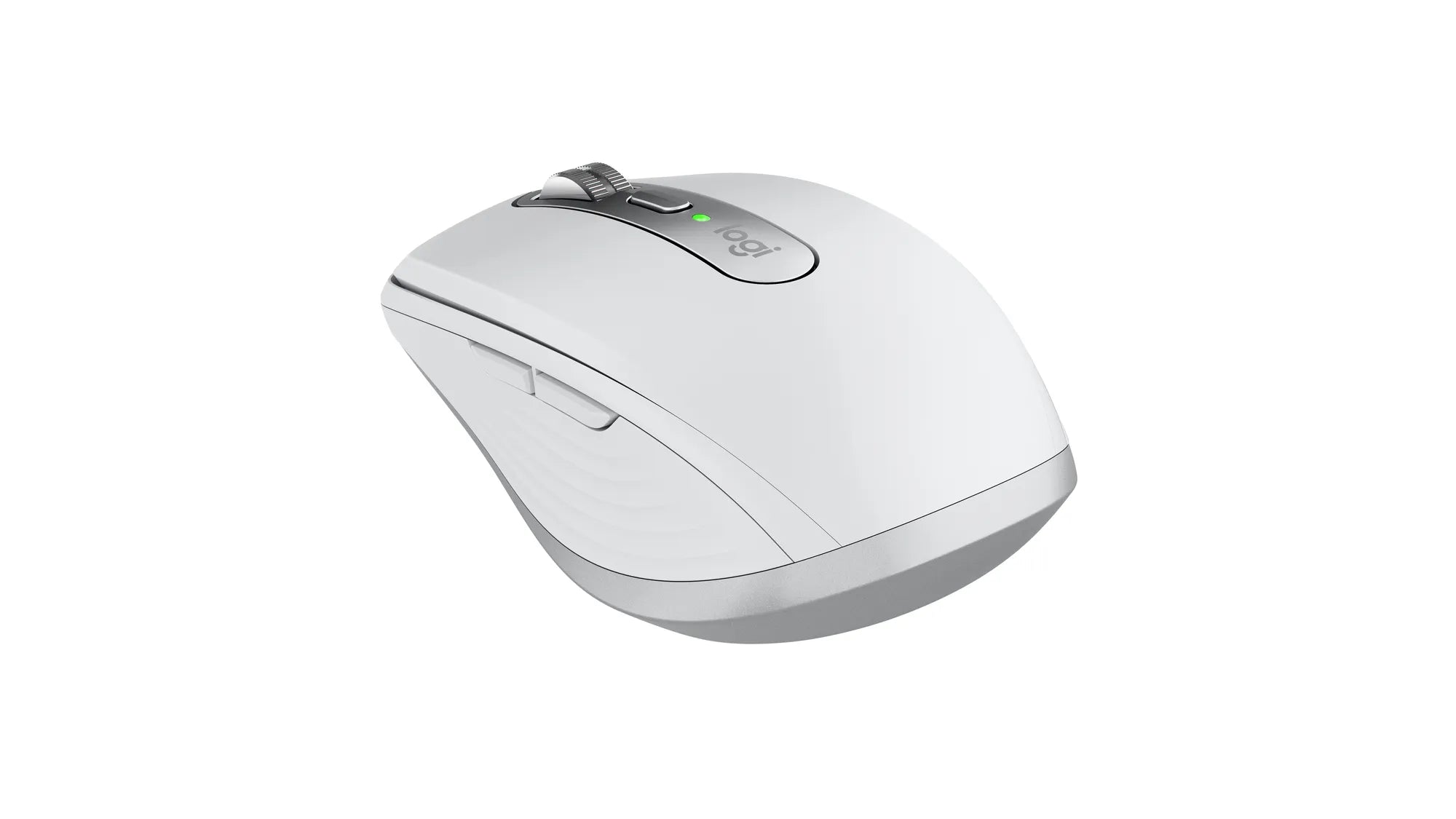 Logitech MX Anywhere 3S, Right-hand, Laser, RF Wireless + Bluetooth, 8000 DPI, Grey, White