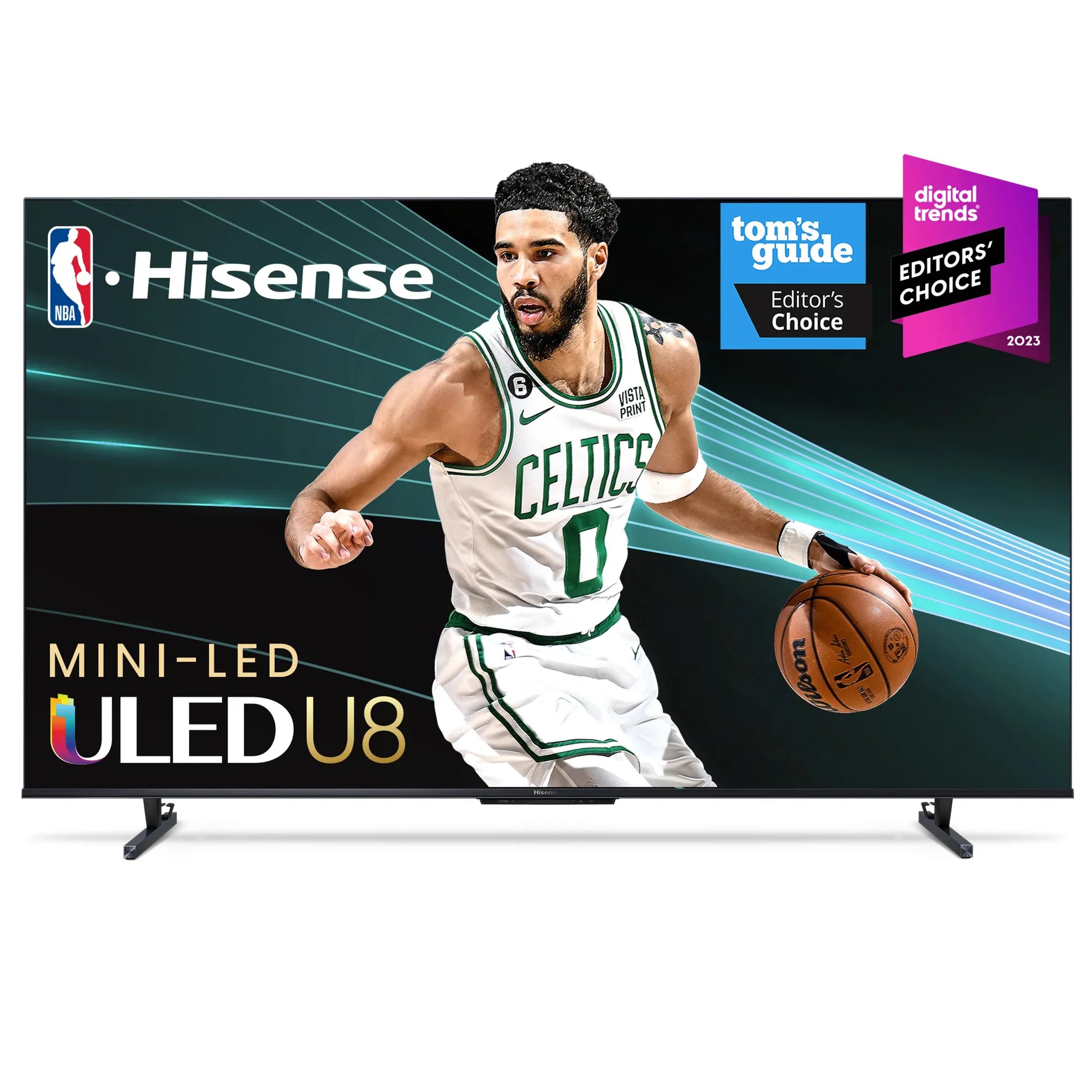 Hisense 65U8K, 165.1 cm (65"), 3840 x 2160 pixels, LCD, Smart TV, Wi-Fi, Black