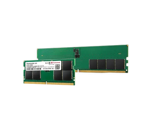 TRANSCEND JET MEMORY 48GB DDR5-5600 Unbuffered Notebook SO-DIMM 2RX8 CL46  (3Gx8)x16