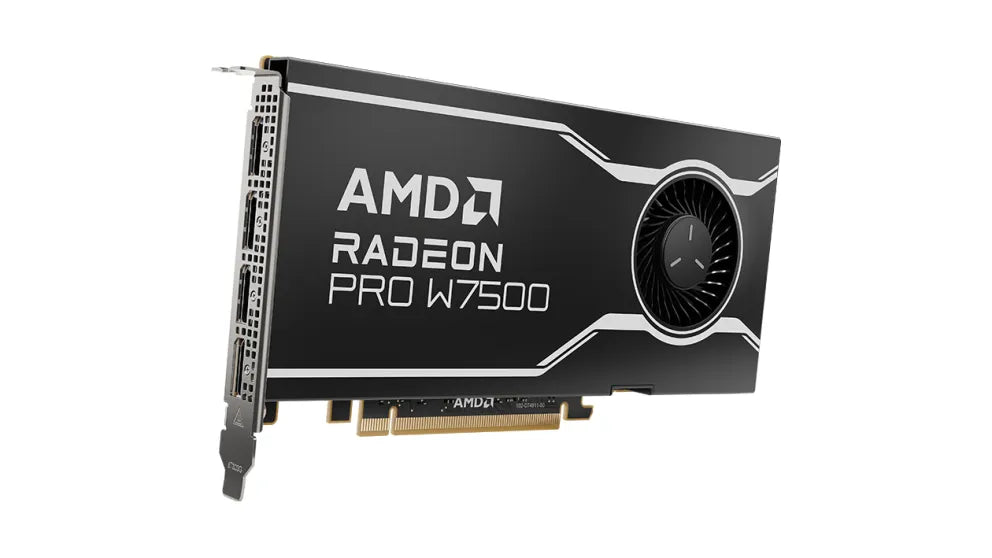 AMD Radeon Pro W7500, Radeon Pro W7500, 8 GB, GDDR6, 128 bit, 7680 x 4320 pixels, PCI Express x8 4.0