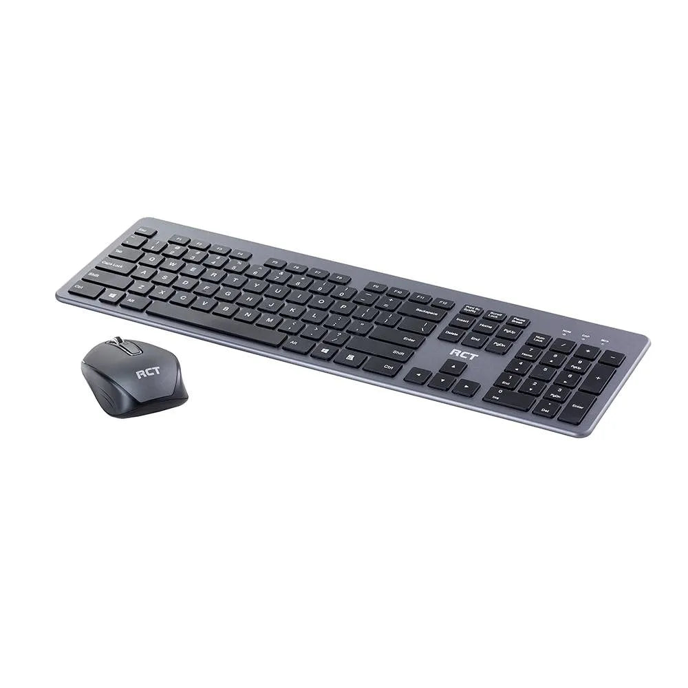 RCT K-35 Combo 2.4Ghz Wireless Mouse and Scissor Switch Keyboard Combo Set – 1-Year Limited Warranty
