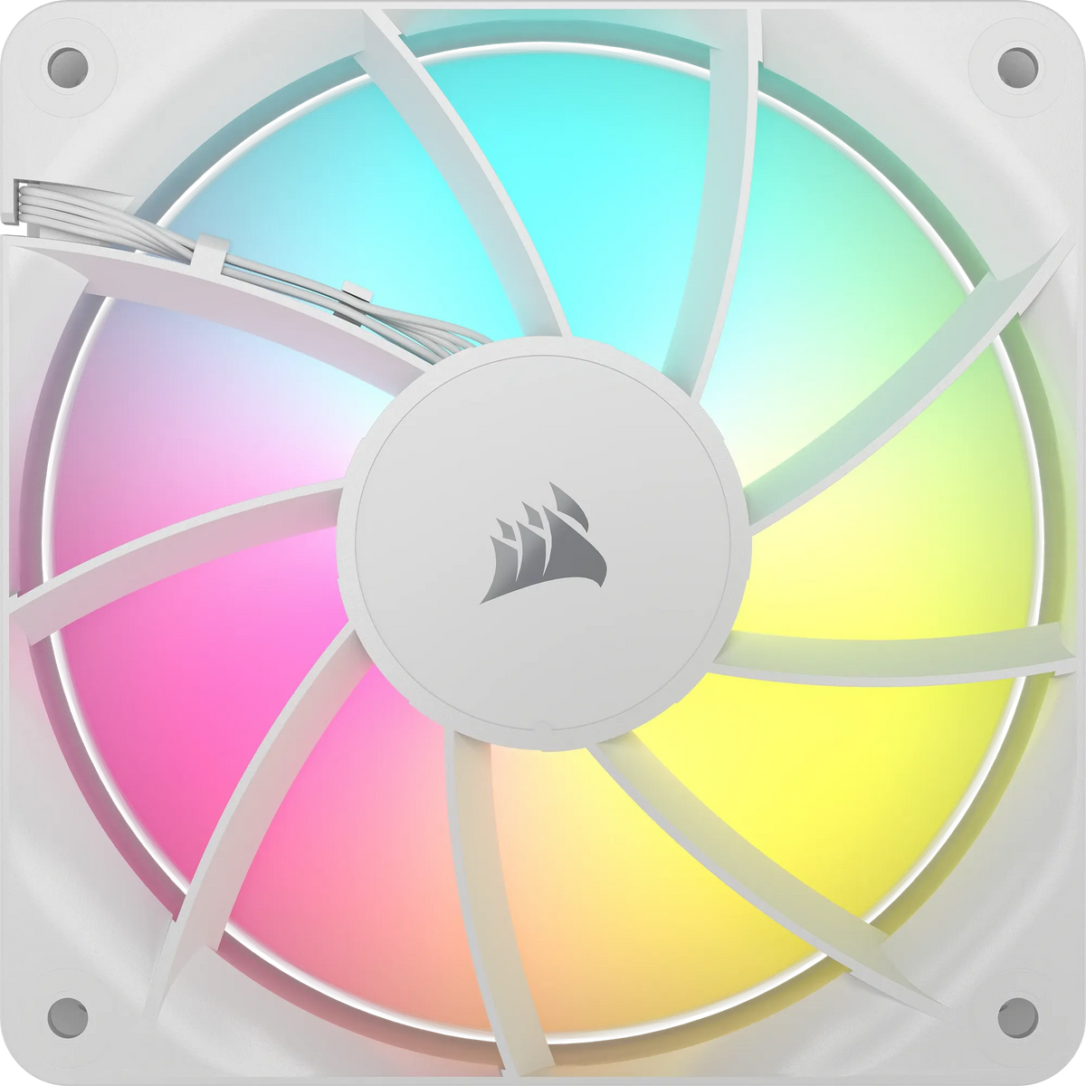 Corsair RS120 ARGB 120mm PWM Fans Triple Pack – White