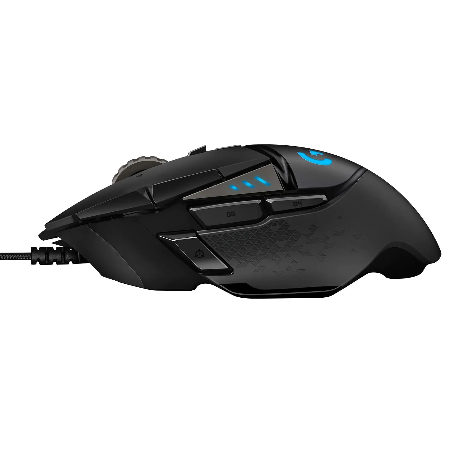 Logitech G G502 HERO High Performance Gaming Mouse, Right-hand, Optical, USB Type-A, 16000 DPI, 1 ms, Black