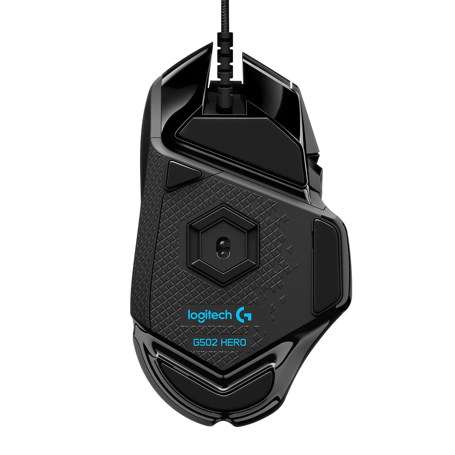 Logitech G G502 HERO High Performance Gaming Mouse, Right-hand, Optical, USB Type-A, 25600 DPI, 1 ms, Black
