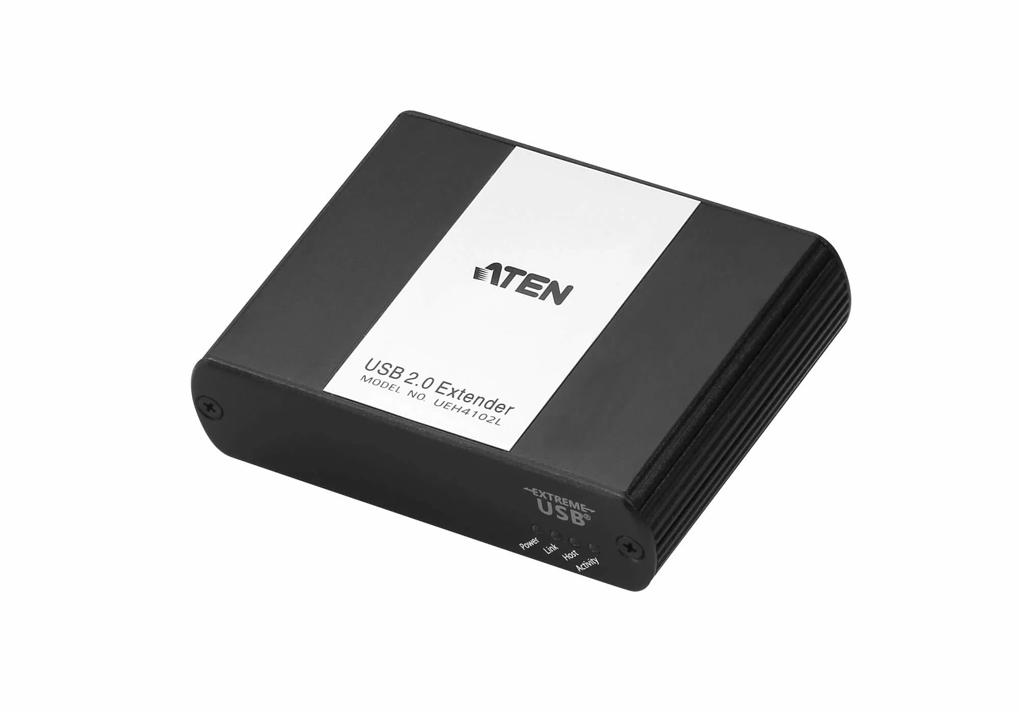 ATEN UEH4102, Network transmitter & receiver, 100 m, 480 Mbit/s, Cat5e,Cat6,Cat7, 10,100,1000 Mbit/s, Black