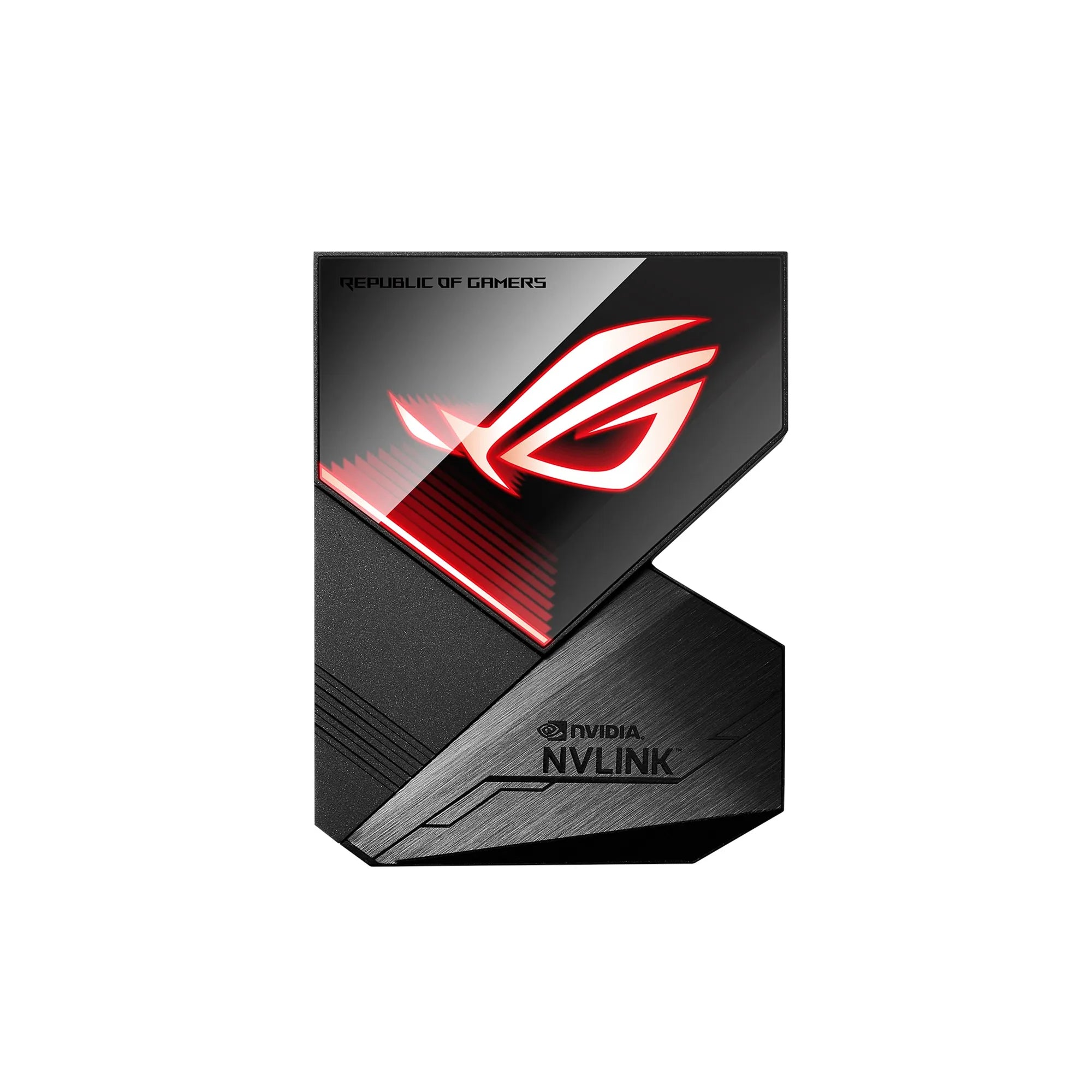 ASUS ROG-NVLINK, 2-way graphics card bridge, Multi, Black, GeForce RTX 2080 Ti, RTX 2080, 76 mm, 26 mm