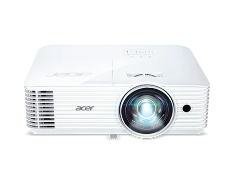 Acer S1386WH, 3600 ANSI lumens, DLP, WXGA (1280x800), 20000:1, 16:10, 914.4 - 7620 mm (36 - 300")