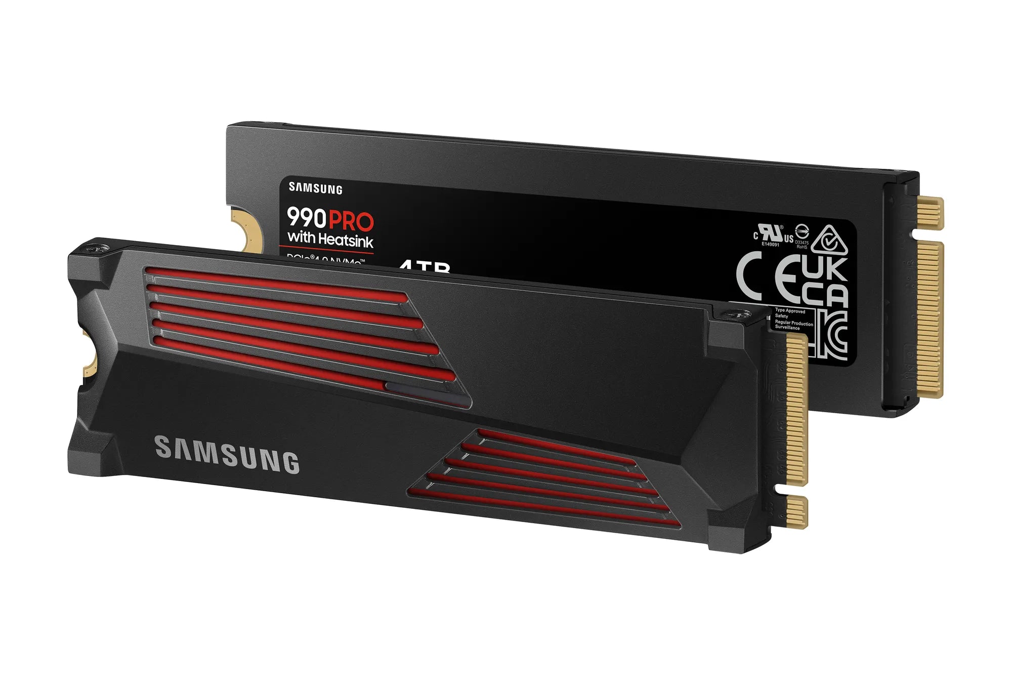 Samsung 990 Pro, 4 TB, M.2, 7450 MB/s