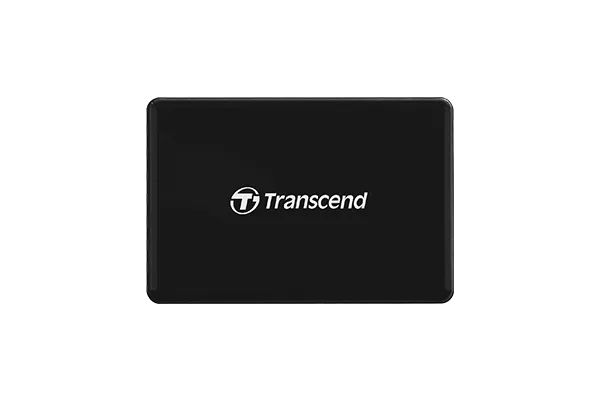 Transcend RDC8 Card Reader, CF, MicroSDHC, MicroSDXC, SD, SDHC, SDXC, Black, CE/FCC/BSMI/KC/RCM/EAC, Micro-USB, USB, 5 V