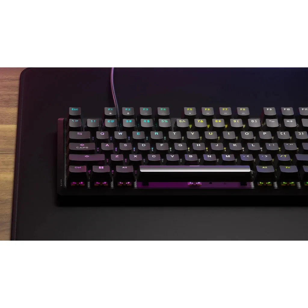 Corsair K70, Full-size (100%), USB, Mechanical, Black