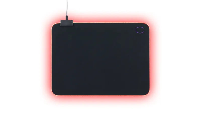 Cooler Master Gaming MP750, Black, Purple, Monochromatic, Cotton, Plastic, Rubber, USB powered, Non-slip base, Gaming mouse pad