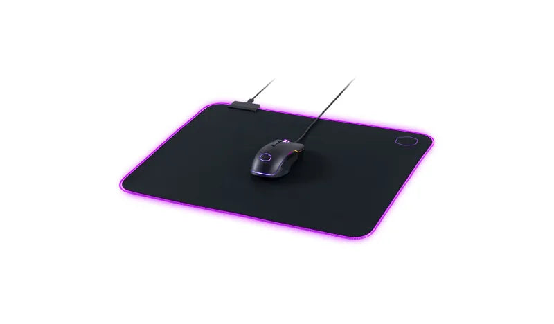 Cooler Master Gaming MP750, Black,Purple, Monotone, Cotton,Plastic,Rubber, USB powered, Non-slip base, Gaming mouse pad