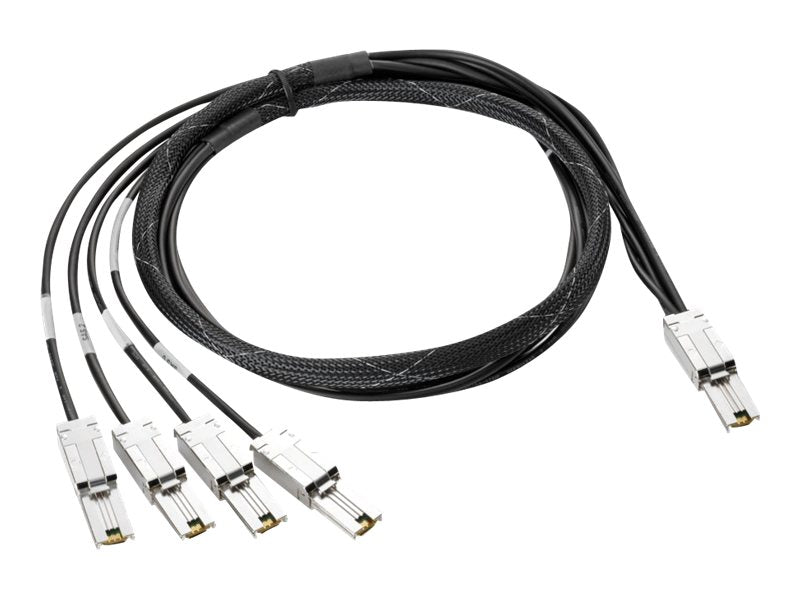 HPE 2m Ext Mini-SAS to 4x Mini-SAS Cable