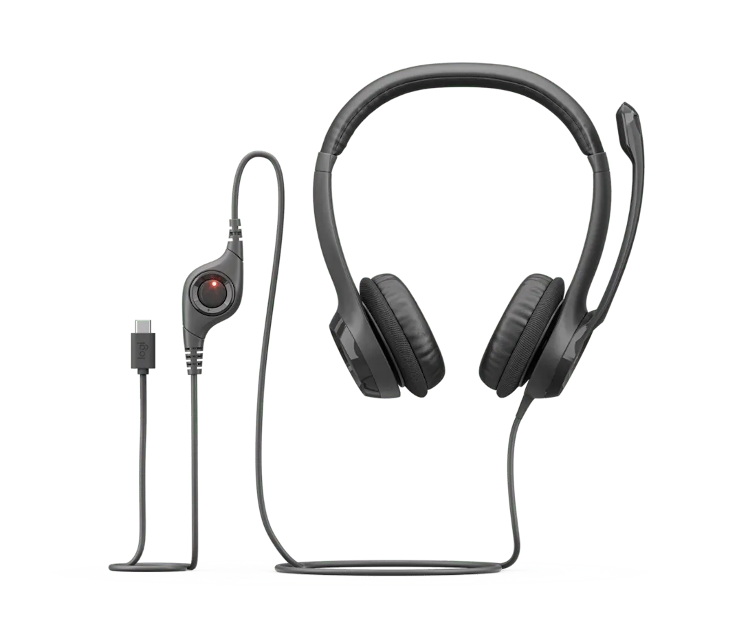 Logitech H390 USB, Wired, Calls/Music, 20 - 20000 Hz, 197 g, Headset, Black