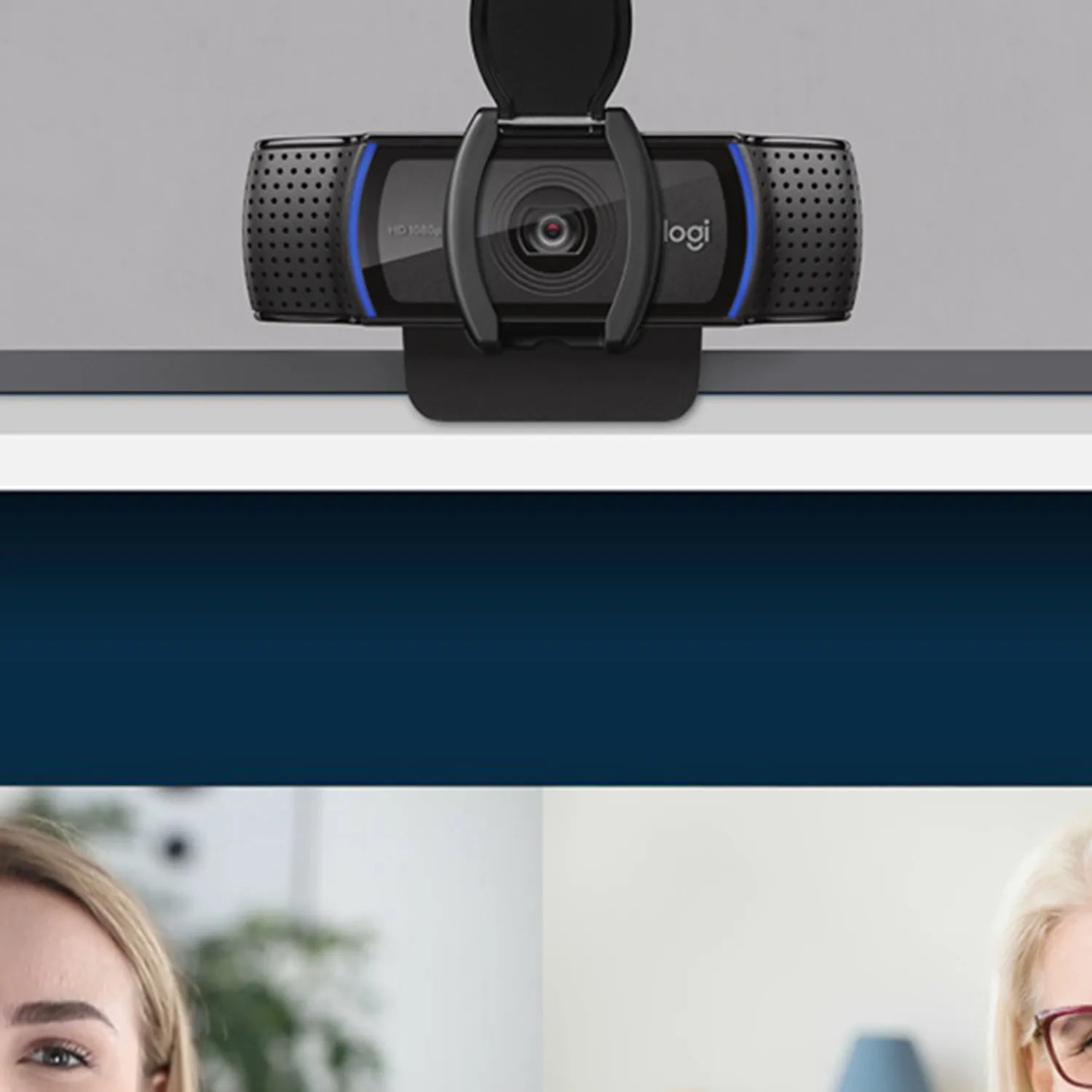 Logitech C920s Pro HD Webcam, 1920 x 1080 pixels, Full HD, 30 fps, 720p, 1080p, Privacy cover, 78°