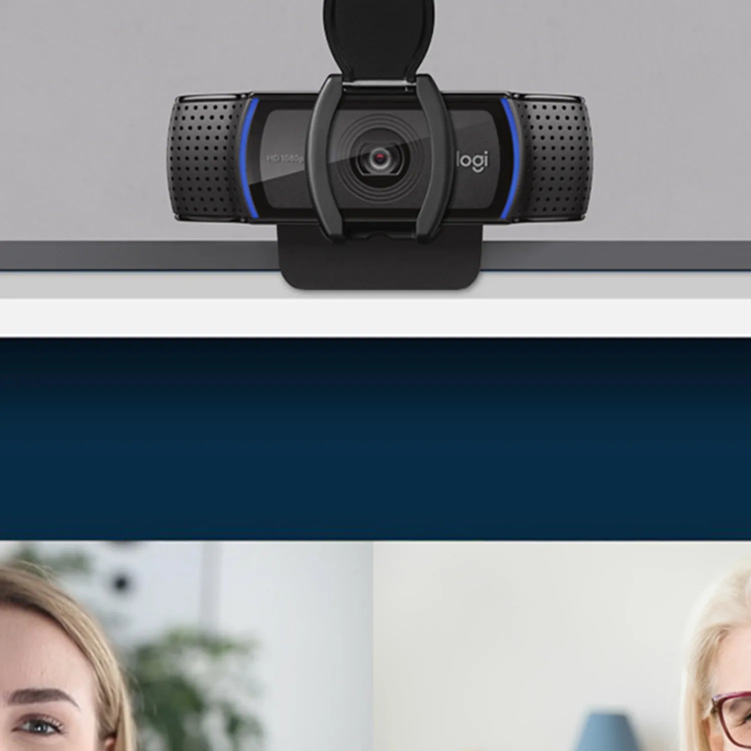 Logitech HD Pro Webcam C920, 1920 x 1080 pixels, Full HD, 30 fps, 720p, 1080p, Privacy cover, 78°