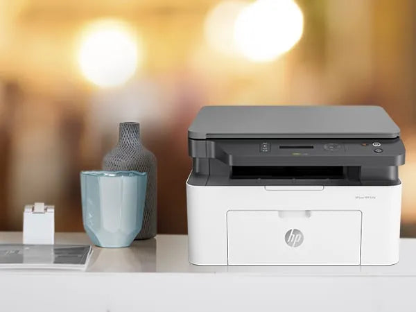 HP Laser MFP 135w, Black and white, Printer for Small medium business, Print, copy, scan, Laser, Mono printing, 1200 x 1200 DPI, Mono copying, A4, Grey, White