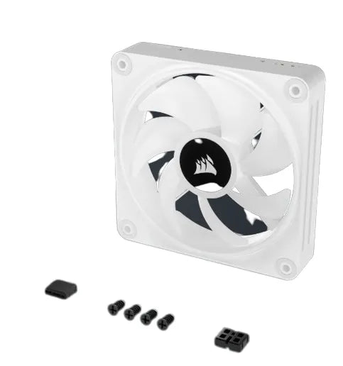 Corsair CO-9051006-WW, Fan, 12 cm, 480 RPM, 2400 RPM, 63.1 cfm, White