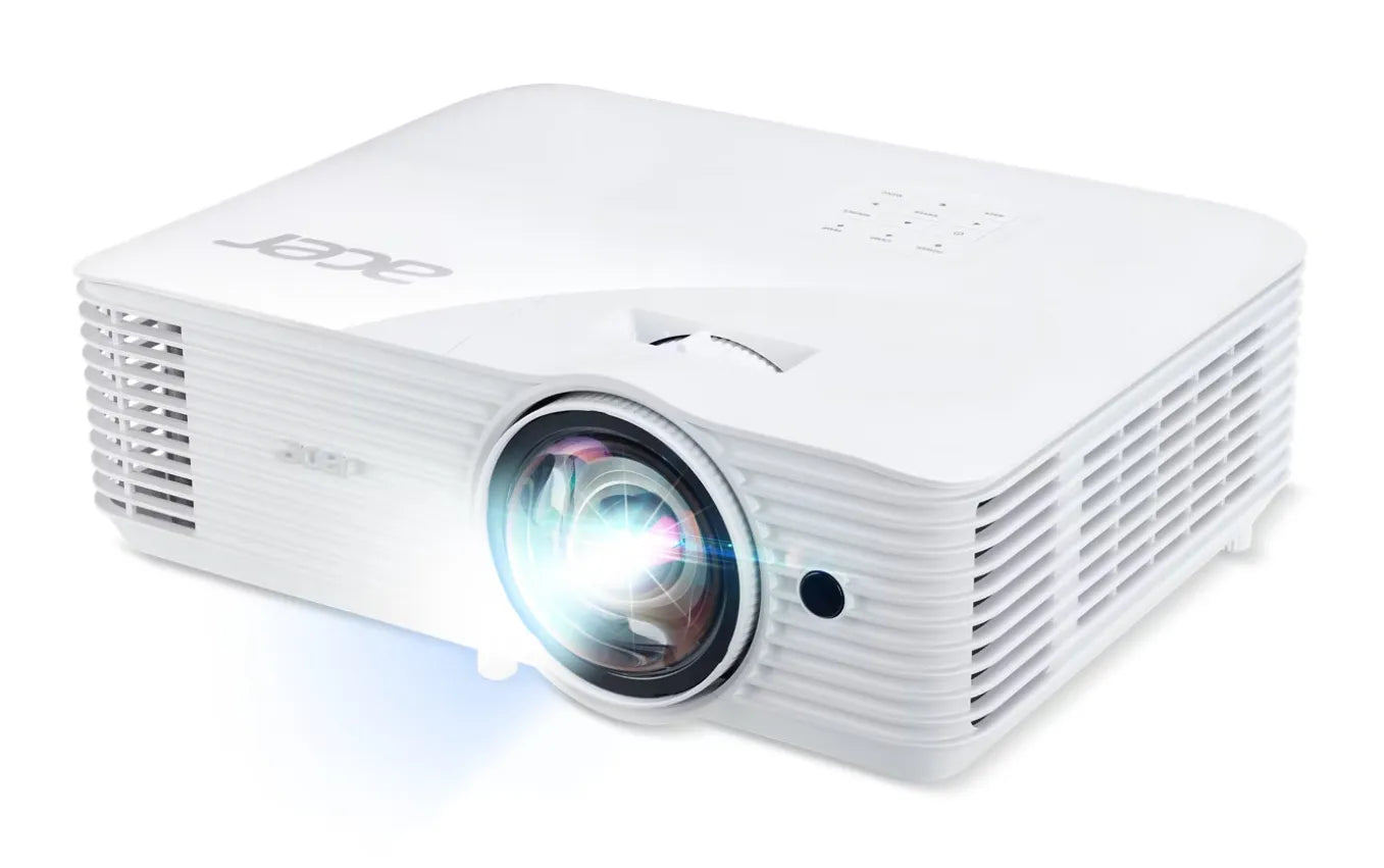 Acer S1386WHN, 3600 ANSI lumens, DLP, WXGA (1280x800), 20000:1, 16:10, 4:3, 16:9