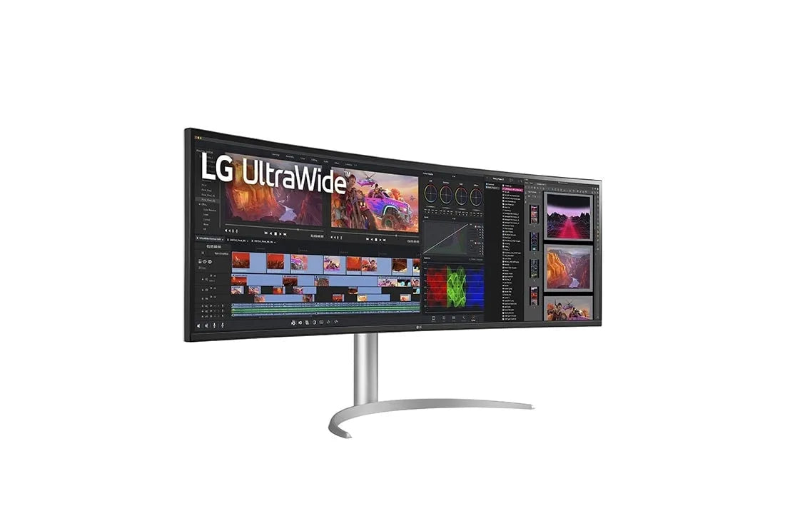 LG 49WQ95C-W, 124.5 cm (49"), 5120 x 1440 pixels, UltraWide Dual Quad HD, 5 ms, Silver