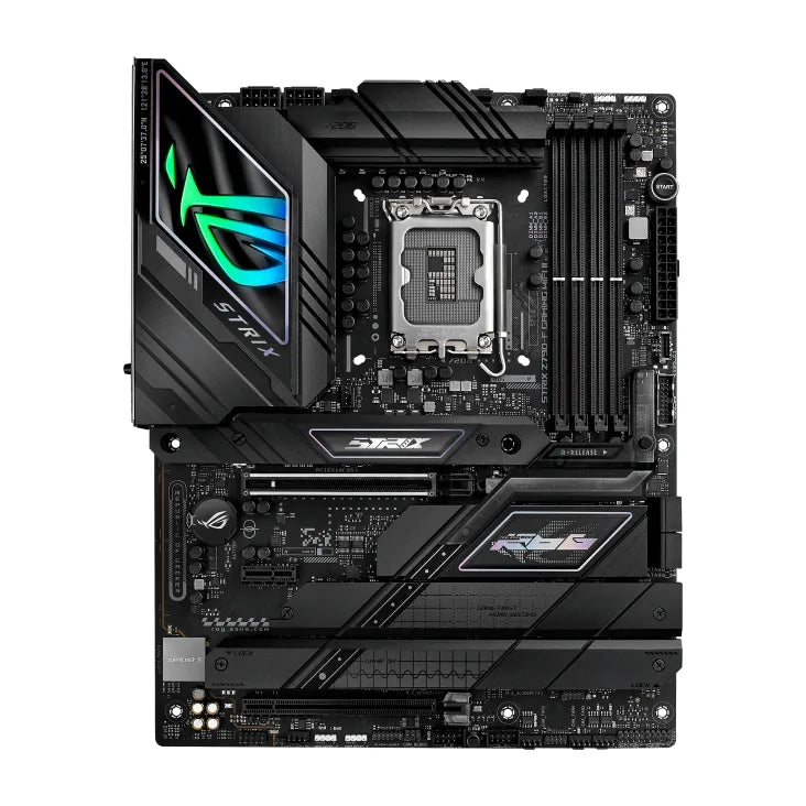 ASUS ROG STRIX Z790-F GAMING WIFI II, Intel, LGA 1700, Intel® Celeron®, Intel® Pentium® Gold, Intel® Core™ i3, Intel® Core™ i5, Intel® Core™..., LGA 1700, DDR5-SDRAM, 192 GB