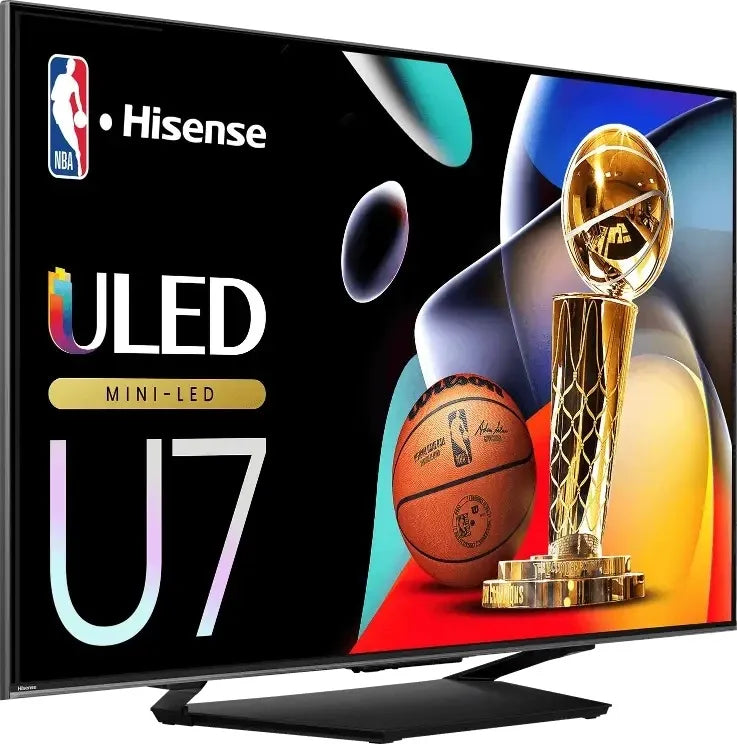 Hisense Class U7, 165.1 cm (65"), 3840 x 2160 pixels, Mini LED ULED, Smart TV, Wi-Fi, Black