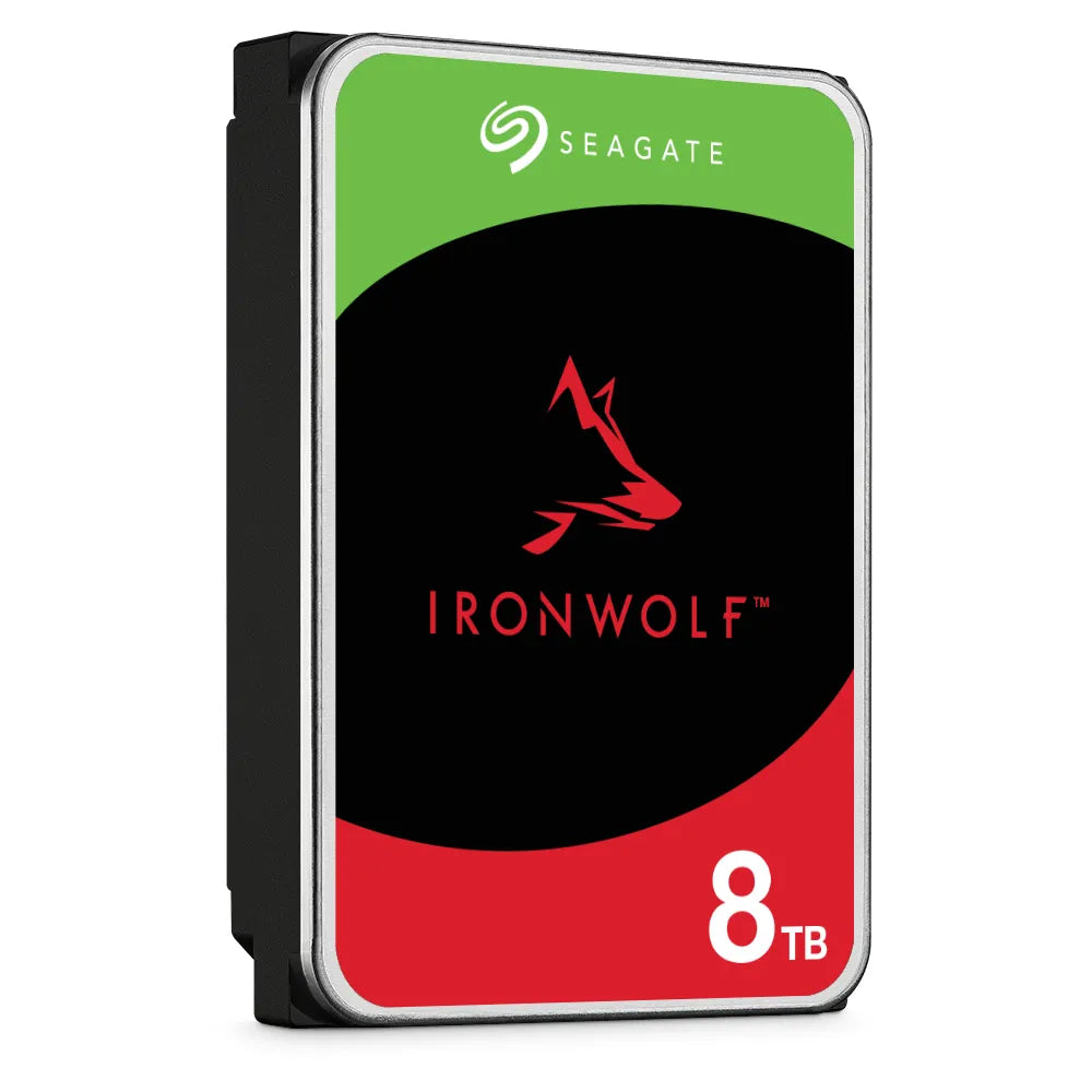 Seagate IronWolf ST8000VN002, 3.5", 8 TB, 5400 RPM