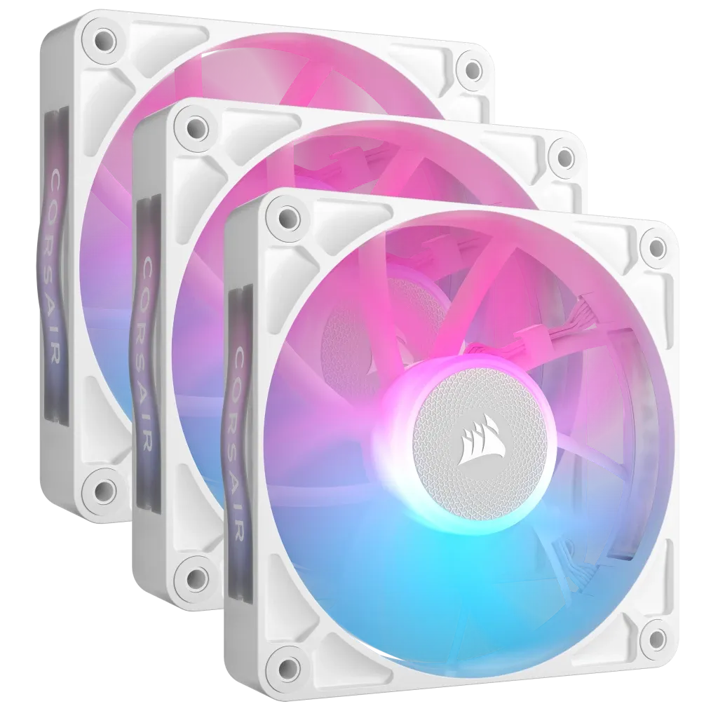 Corsair iCUE LINK RX120 RGB, Fan, 12 cm, 400 RPM, 2100 RPM, 36 dB, 73.5 cfm