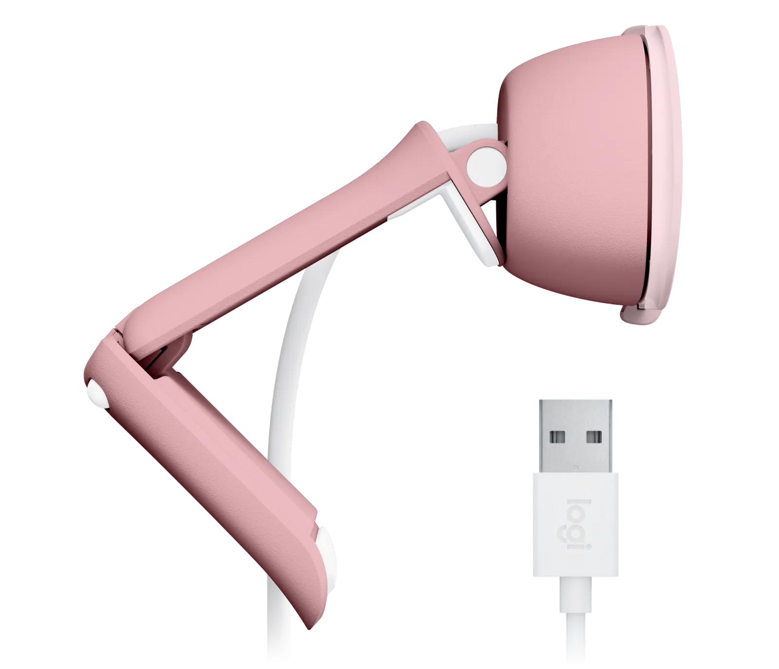 LOGI Brio 100 Full HD Webcam - Rose