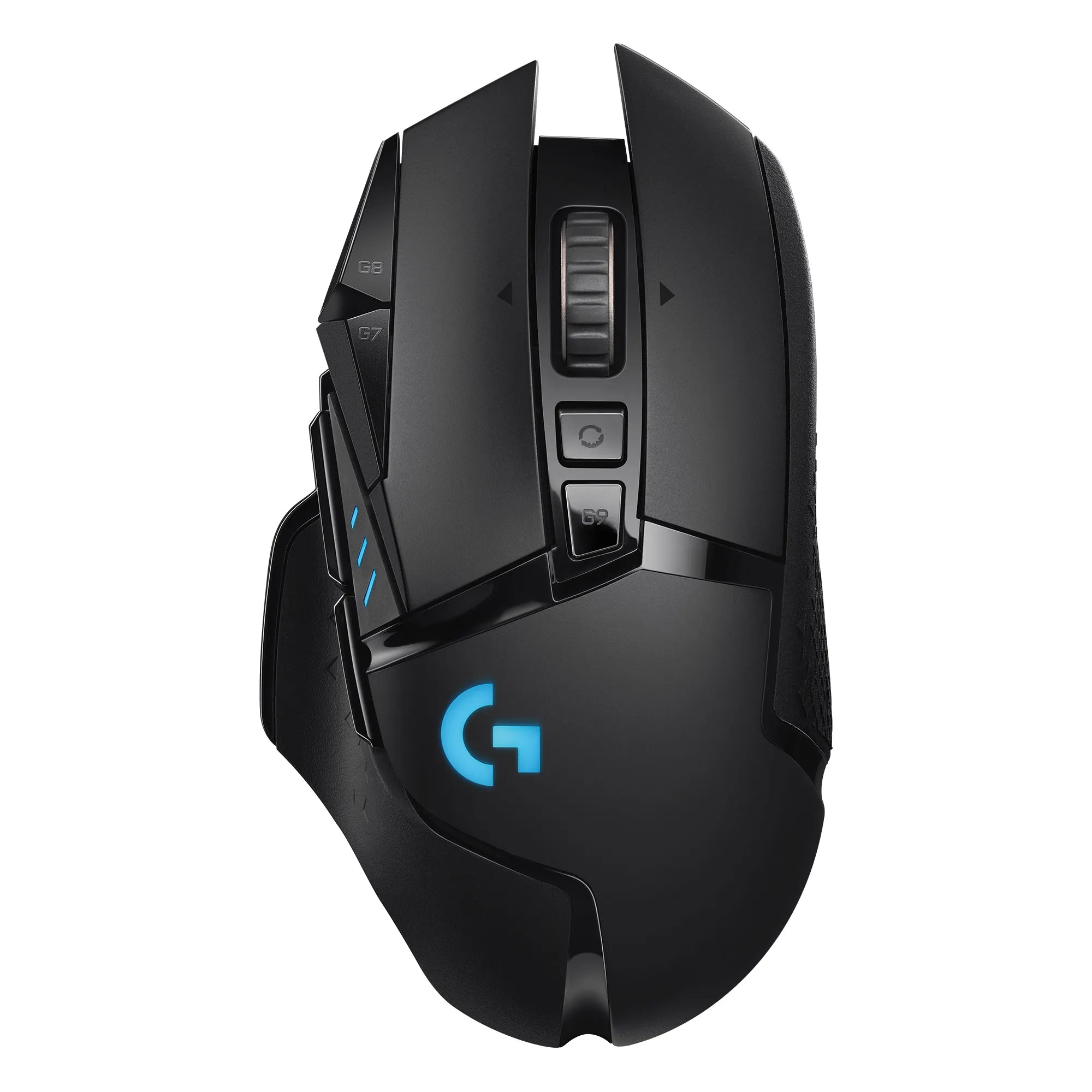 Logitech G G502 LIGHTSPEED Wireless Gaming Mouse, Right-hand, Optical, RF Wireless, 25600 DPI, 1 ms, Black