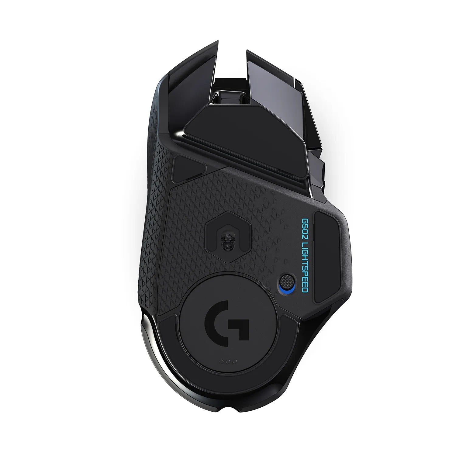 Logitech G G502 LIGHTSPEED Wireless Gaming Mouse, Right-hand, Optical, RF Wireless, 25600 DPI, 1 ms, Black