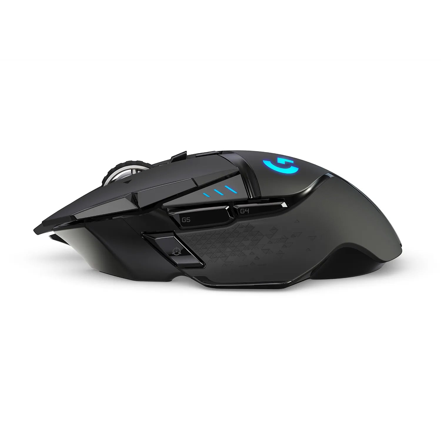 Logitech G G502 LIGHTSPEED Wireless Gaming Mouse, Right-hand, Optical, RF Wireless, 25600 DPI, 1 ms, Black