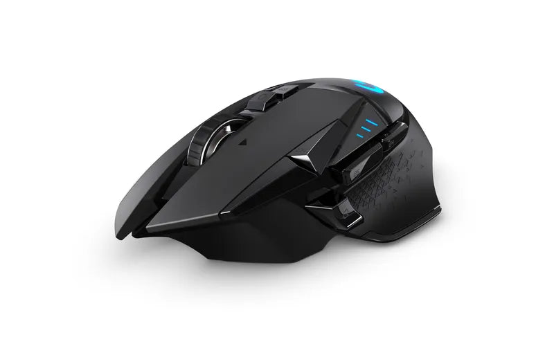 Logitech G G502, Right-hand, Optical, RF Wireless, 16000 DPI, 1 ms, Black