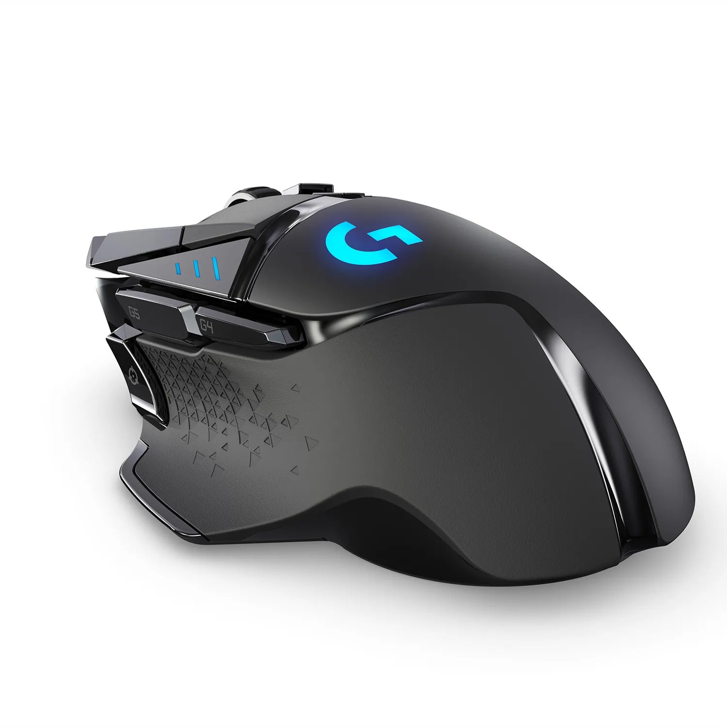 Logitech G G502 LIGHTSPEED Wireless Gaming Mouse, Right-hand, Optical, RF Wireless, 25600 DPI, 1 ms, Black