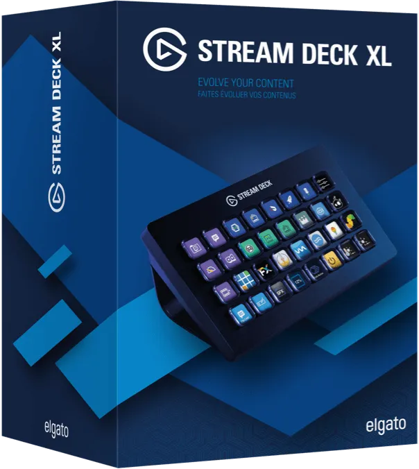 Elgato Stream Deck XL, Black, 32 buttons, 182 mm, 112 mm, 34 mm, 410 g