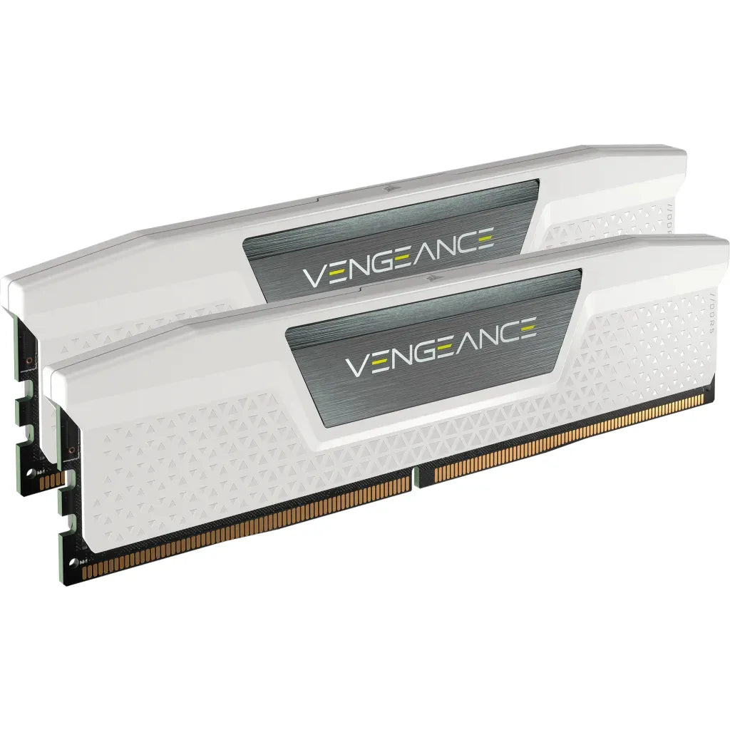 Corsair Vengeance , 32 GB, 2 x 16 GB, DDR5, 6000 MHz, 288-pin DIMM, White